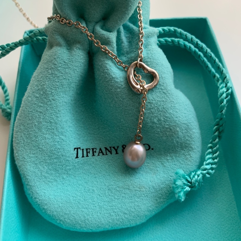 Tiffany & Co Elsa Peretti Open Heart Lariat